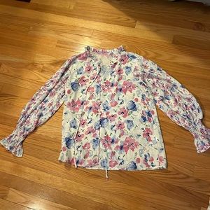 Women’s long sleeve blouse, size medium